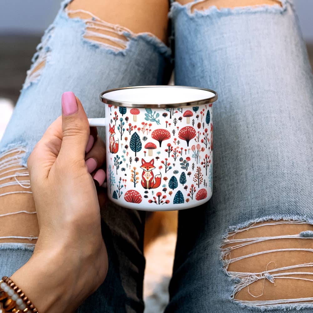 Woodland Forest 16oz Camp Mug