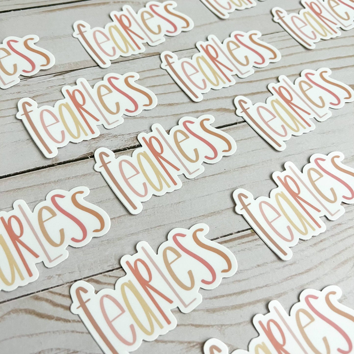 Fearless Vinyl Sticker