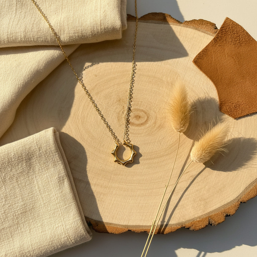 You Are My Sunshine Pendant Necklace