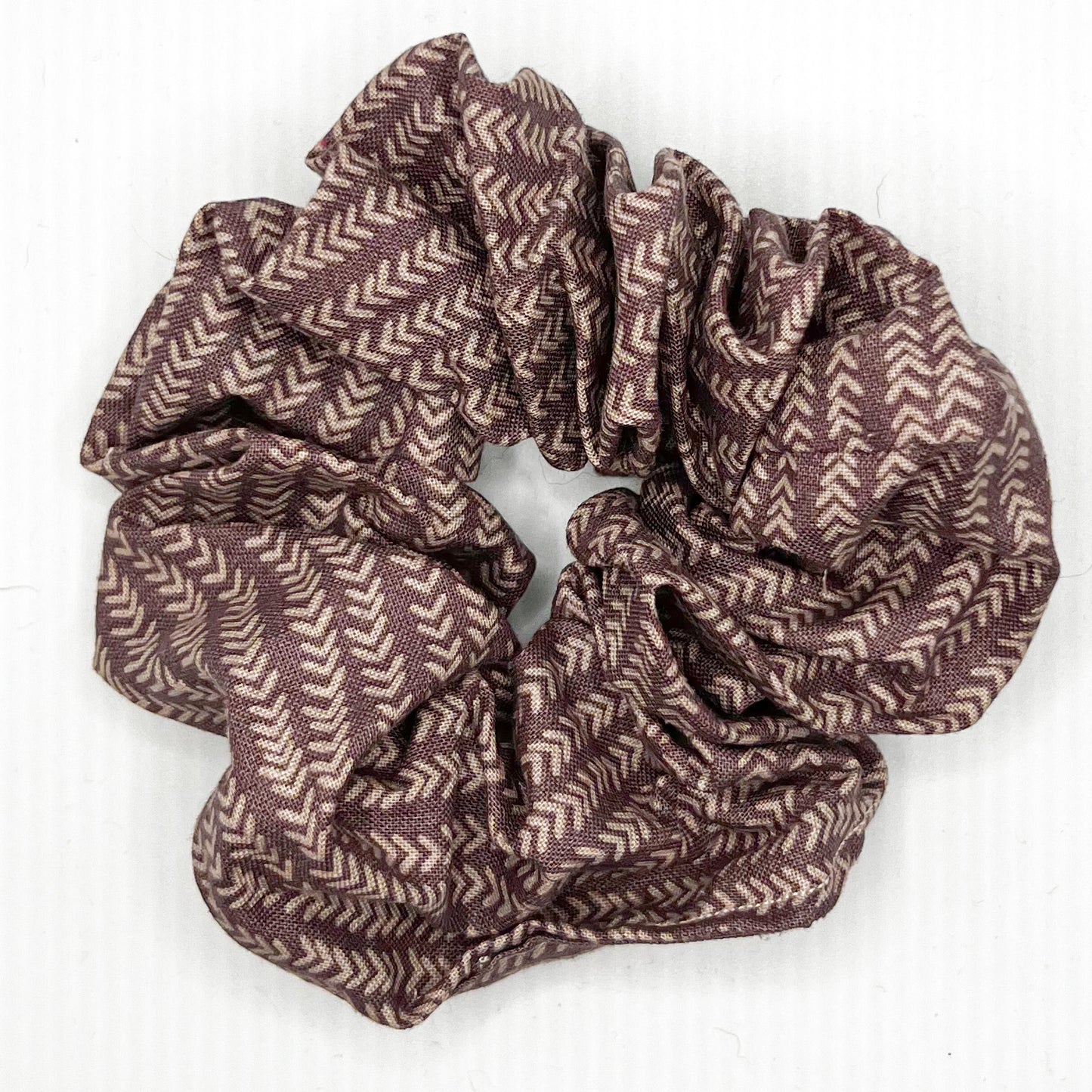 Brown & Tan Arrow XL Scrunchie