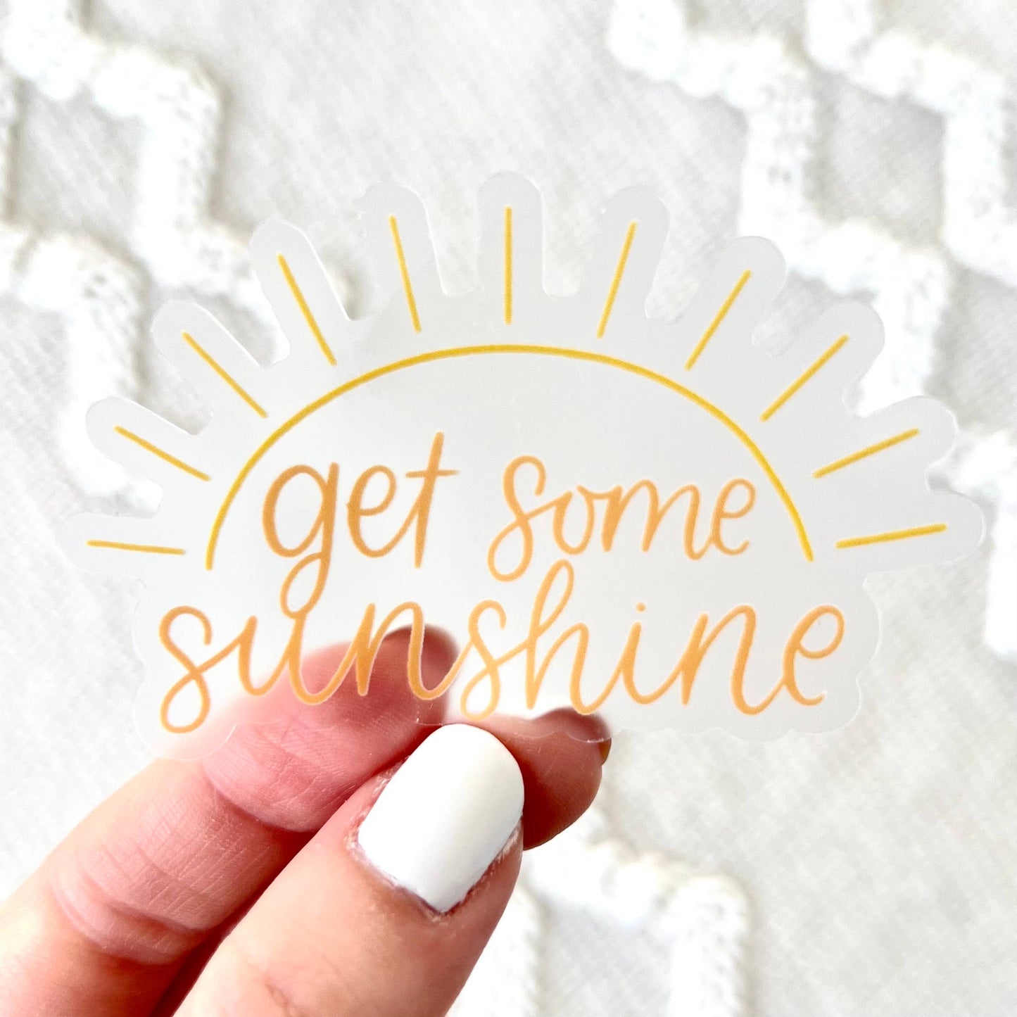 Get Some Sunshine Vinyl Sticker