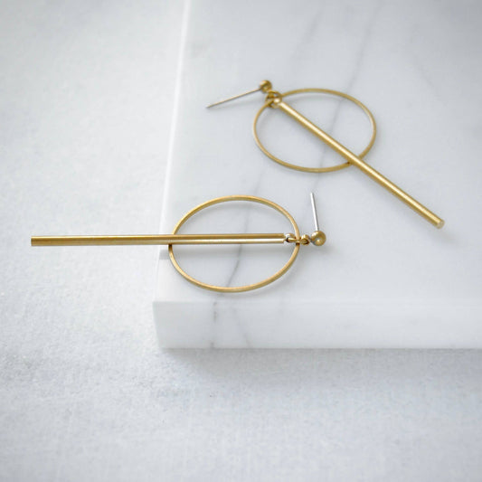Circle and Bar Dangles