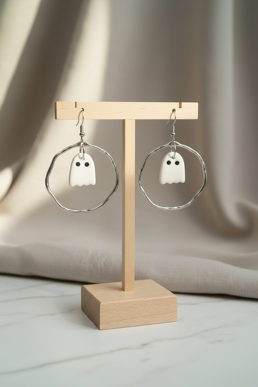 Silver Ghost Hoops