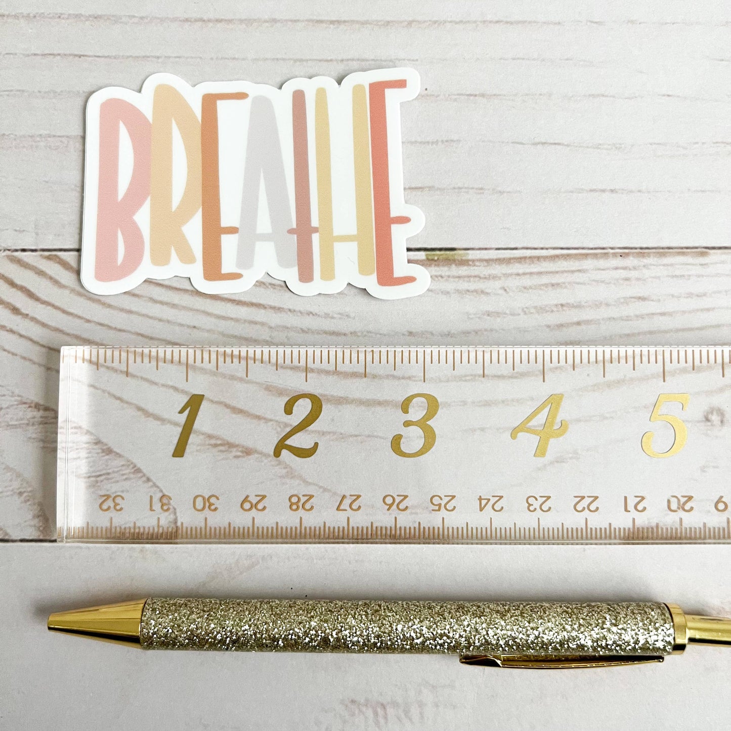 Breathe Vinyl Sticker