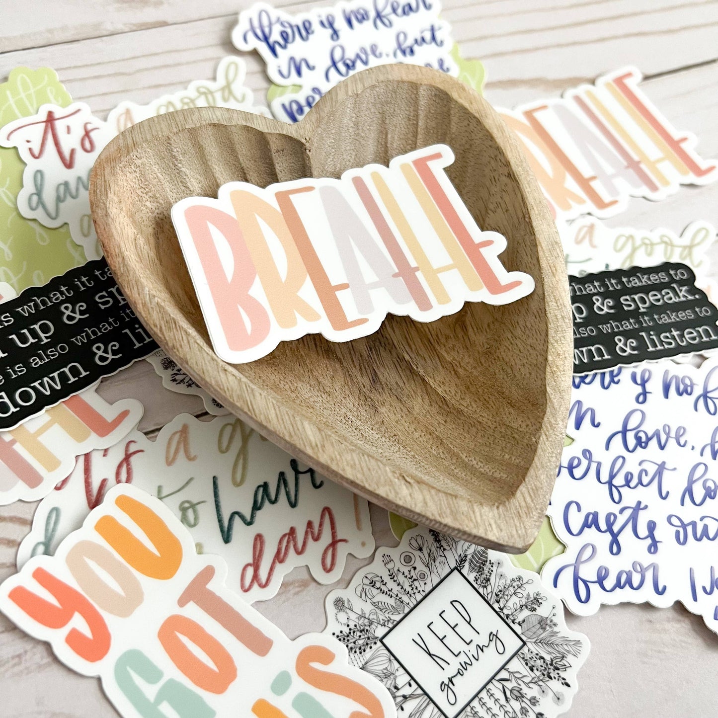 Breathe Vinyl Sticker