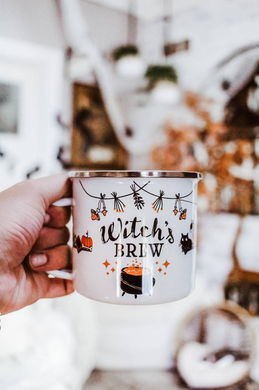 Witch's Brew 12 oz Camp Mug
