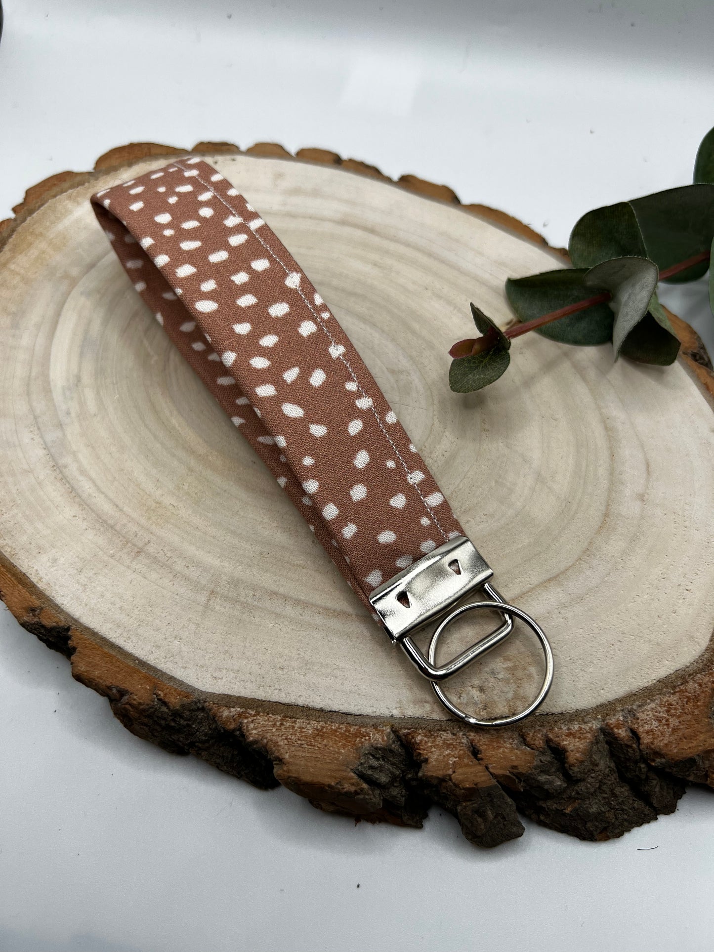 Deer Keychain Wristlet