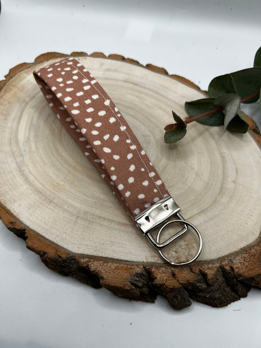Deer Keychain Wristlet