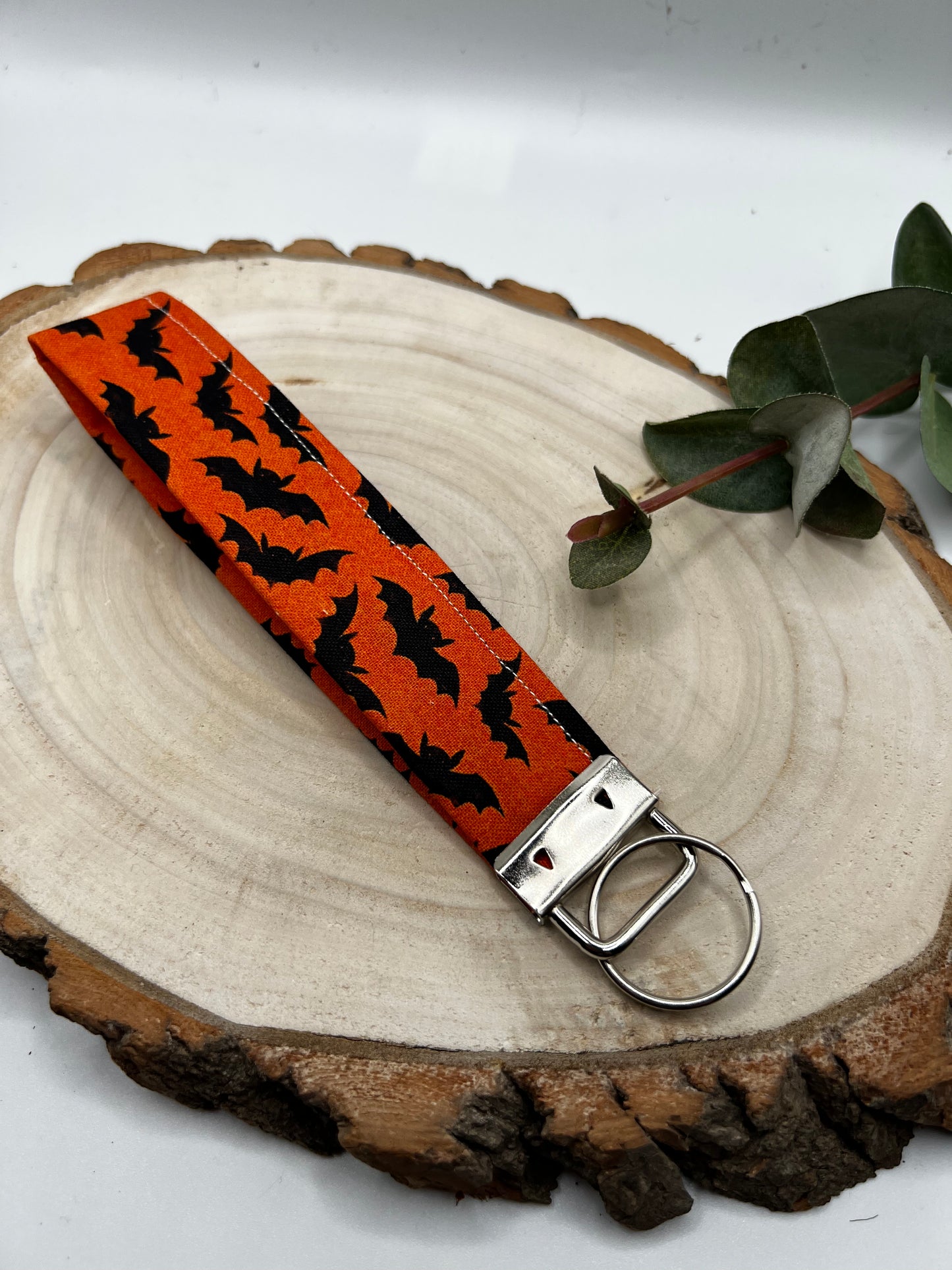 Bats Keychain Wristlet