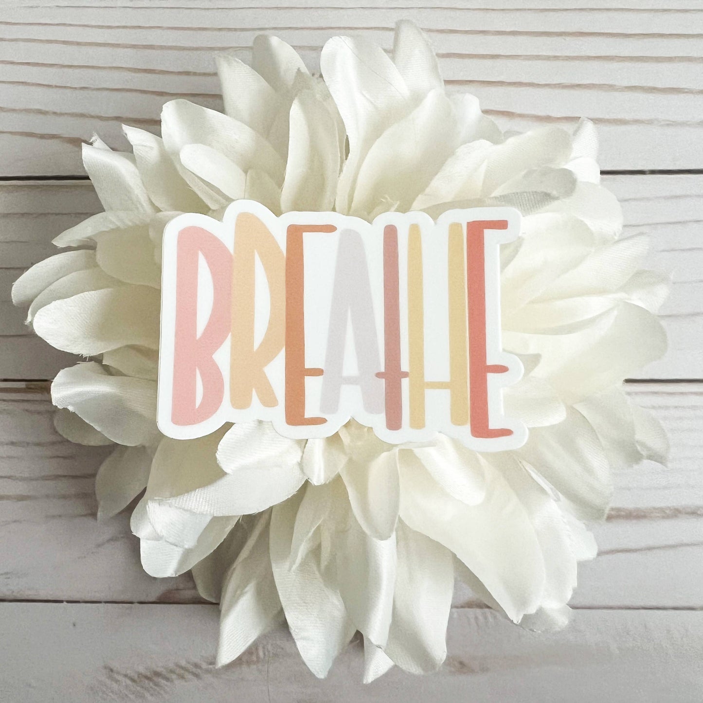 Breathe Vinyl Sticker