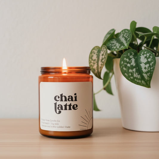 Chai Latte 8 oz Candle