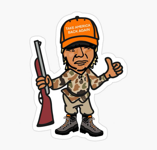 Theo Von Hunt Sticker