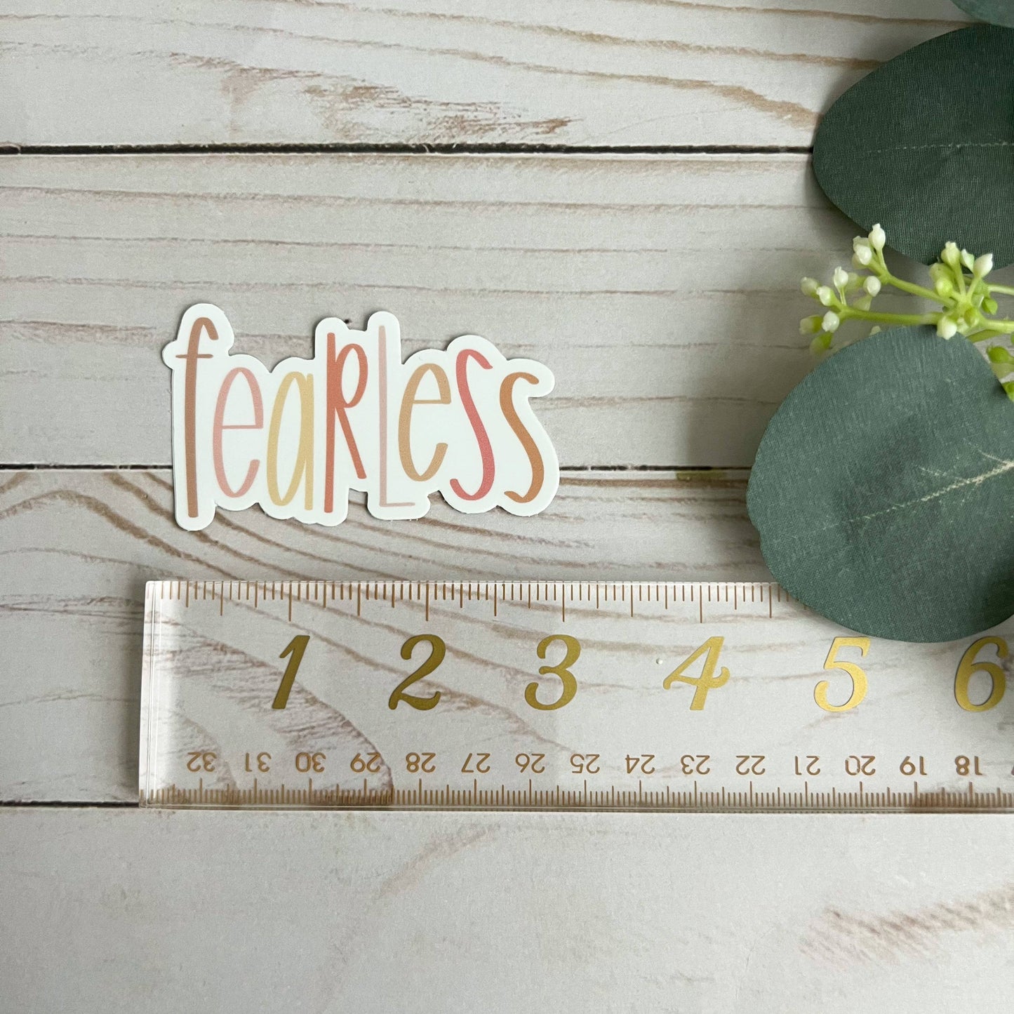 Fearless Vinyl Sticker