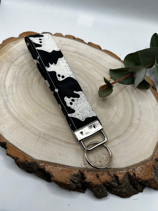 Ghost Keychain Wristlet