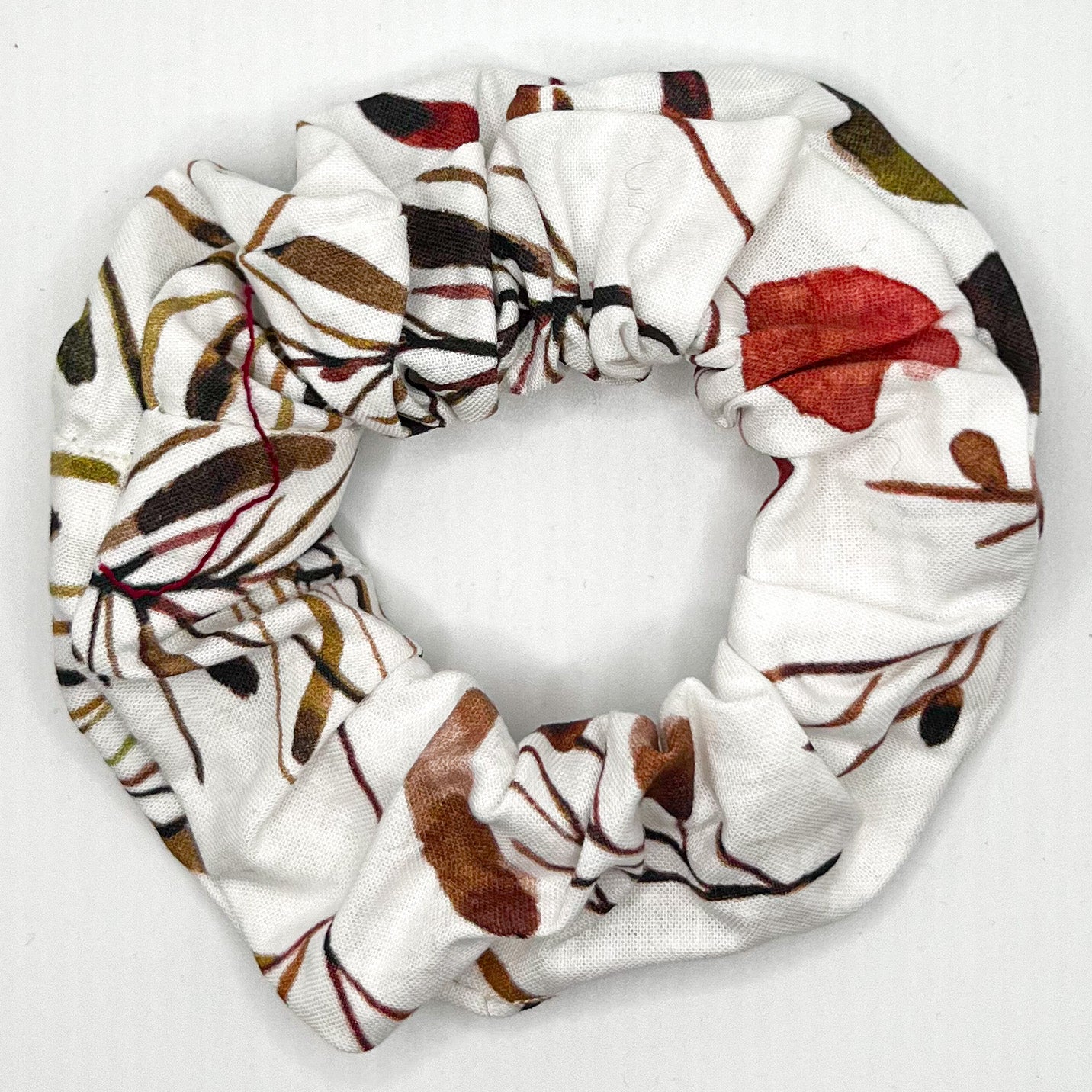 Fall Leaves Scrunchie