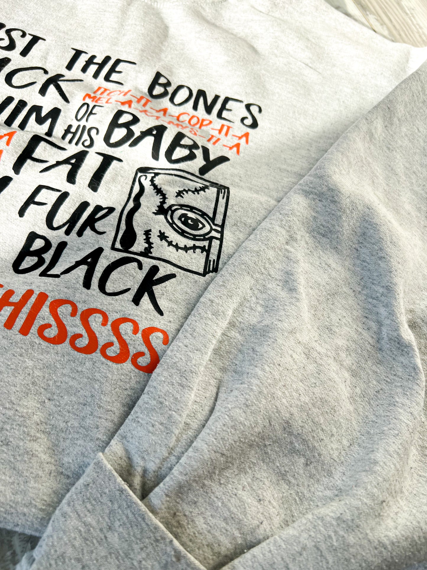 SECOND CHANCE:  Twist the Bones Crewneck -  XLarge