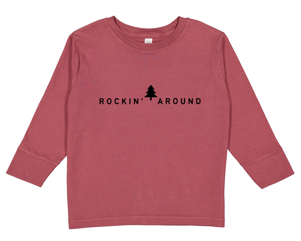 Toddler Rockin Around Christmas Crewneck