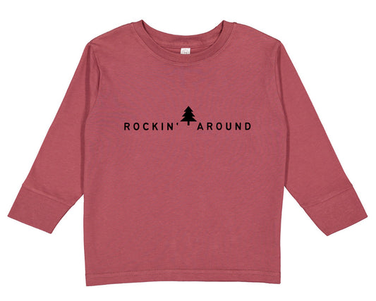 Toddler Rockin Around Christmas Crewneck