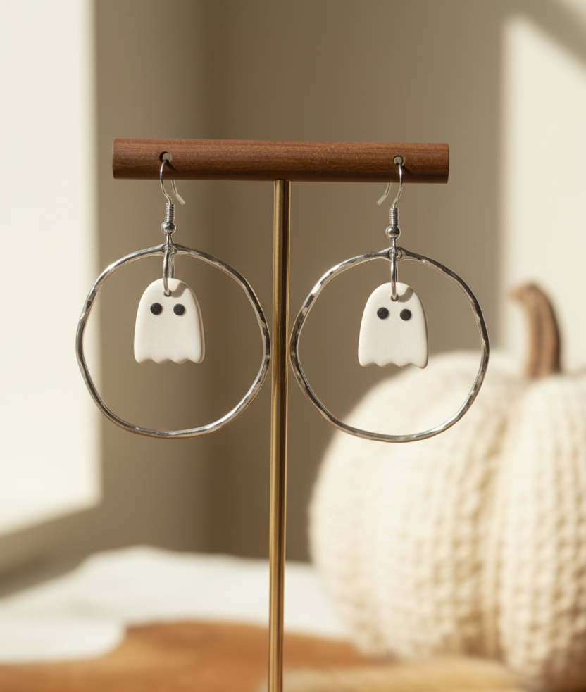 Silver Ghost Hoops