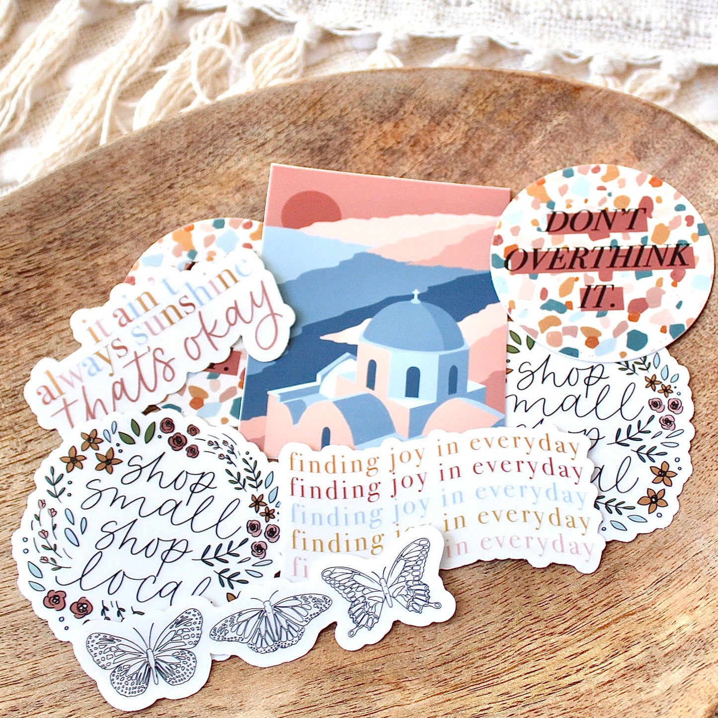 Clear It Ain't Always Sunshine Sticker, 3x1.5in