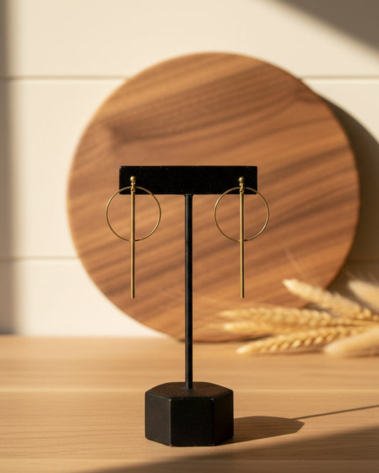 Circle and Bar Dangles