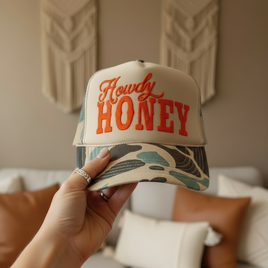 Howdy Honey Western Trucker Hat