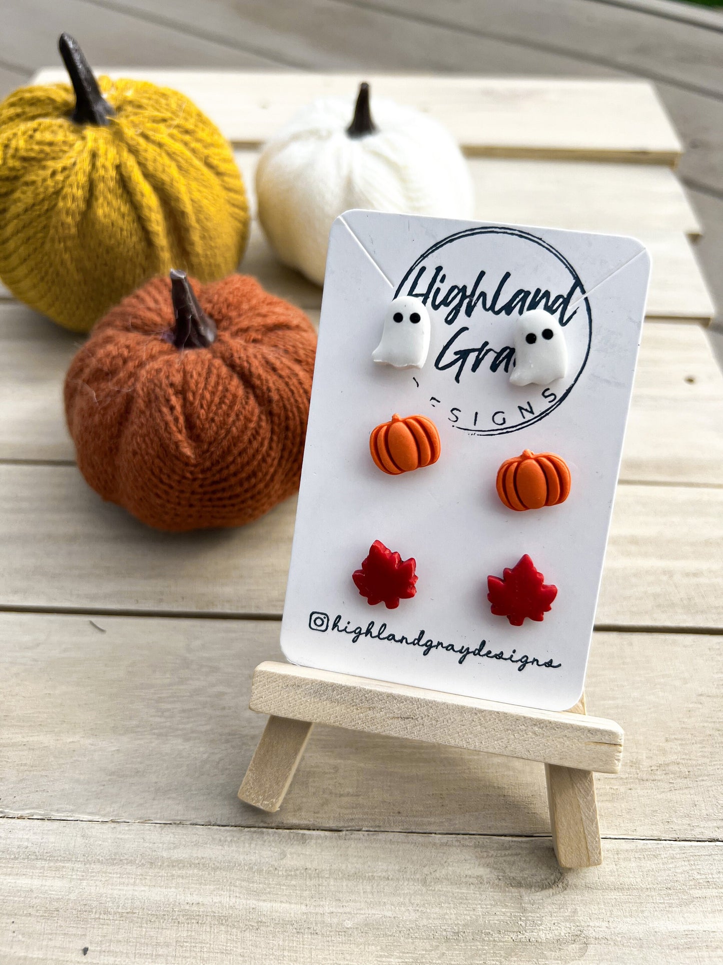 Halloween Clay Stud Pack