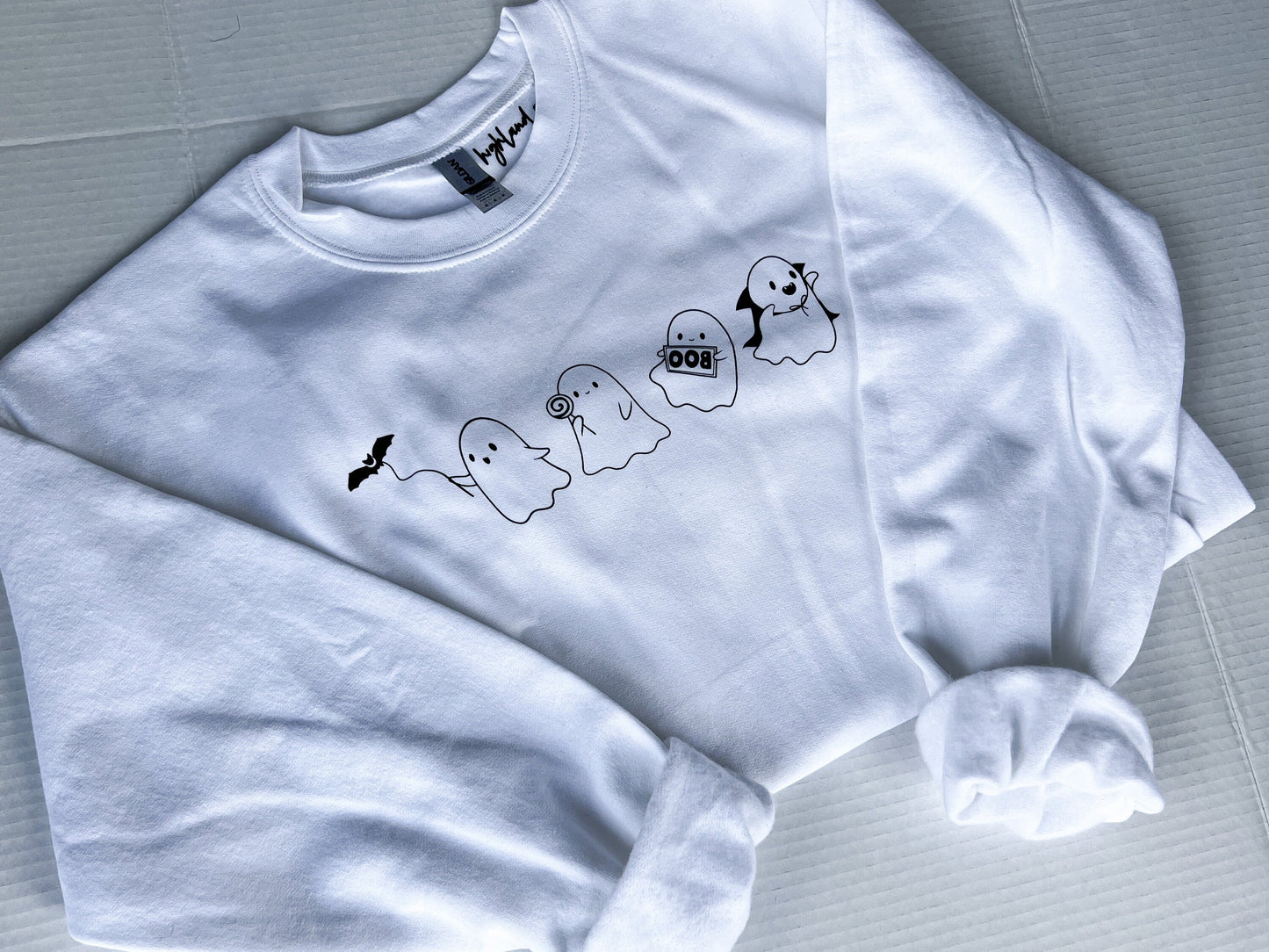 Ghost Crewneck, Halloween, Ghost, Ghost Sweatshirt, Loose Fit, Oversized, Halloween Costume