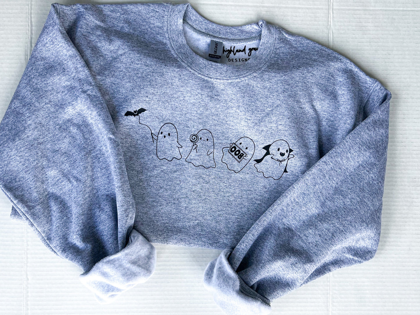 Ghost Crewneck, Halloween, Ghost, Ghost Sweatshirt, Loose Fit, Oversized, Halloween Costume