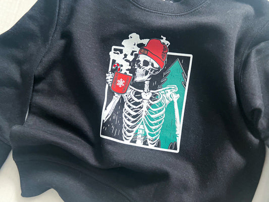Christmas Skelly Crewneck (Toddler/Youth)