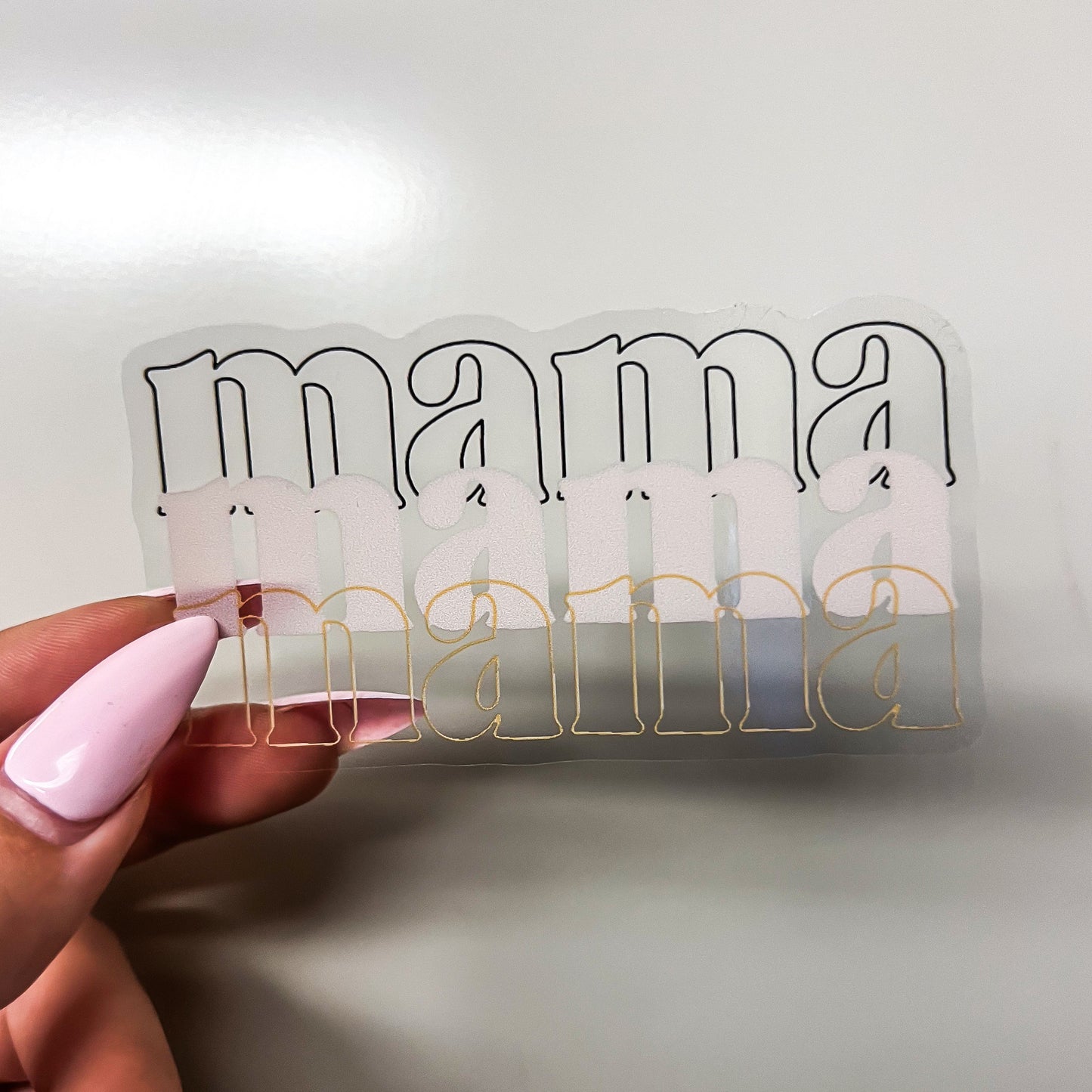 Mama Sticker // Mother's Day Sticker // Mama Triple Sticker