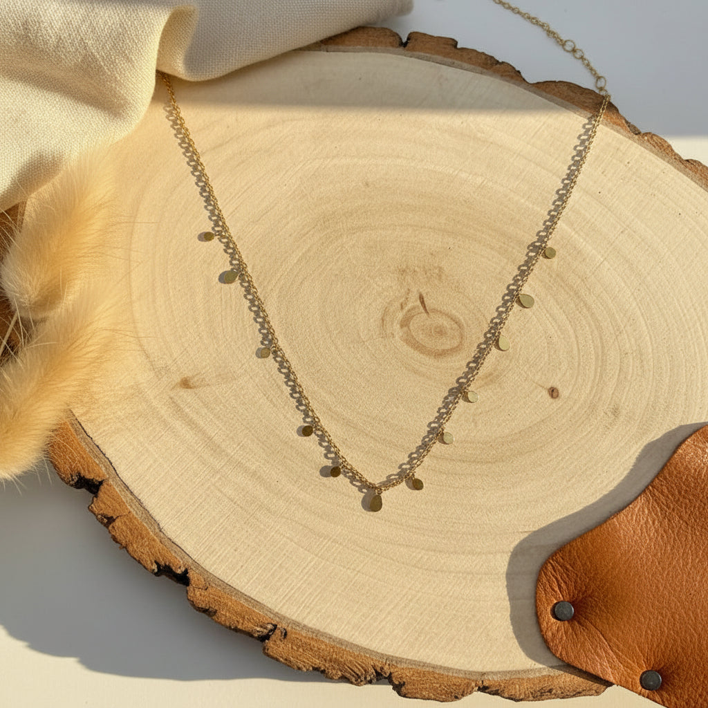 Tassel Drop Pendant Necklace
