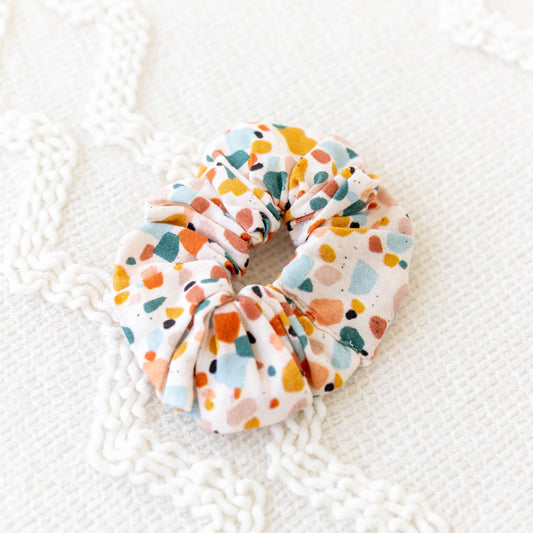 Pink Terrazzo XS Scrunchie