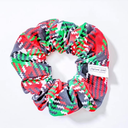 Digital Christmas Scrunchie